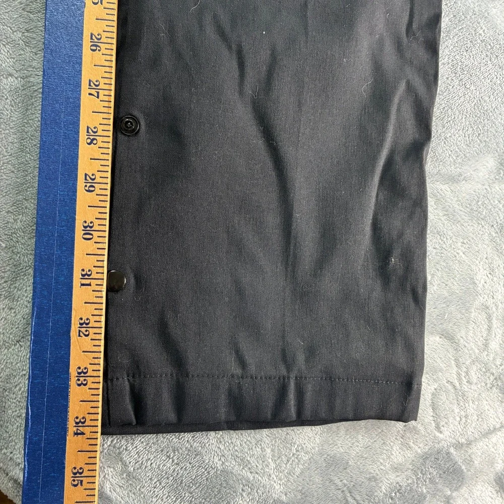 Wrangler Outdoor Series Mens Straight Fit Pants Black 36x34 Water Repellent Flex